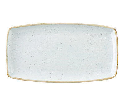 Duck Egg Blue - Oblong Plate - 35 X 18.5cm (6)