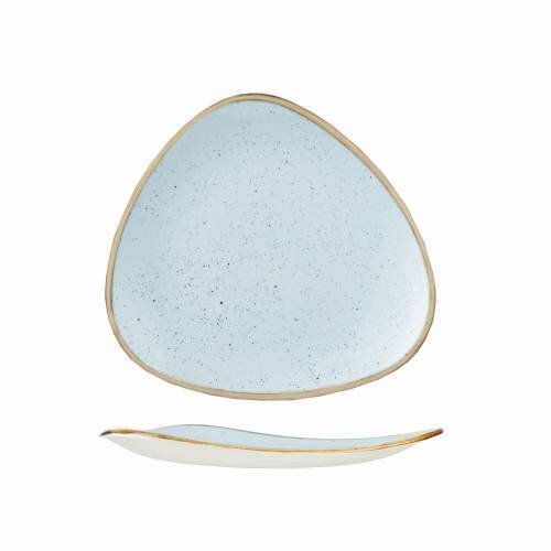 Duck Egg Blue - Triangle Plate - 22.9cm (12)