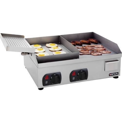 Flat Top Grill Anvil - Egg &amp; Bacon - 600mm - Elec