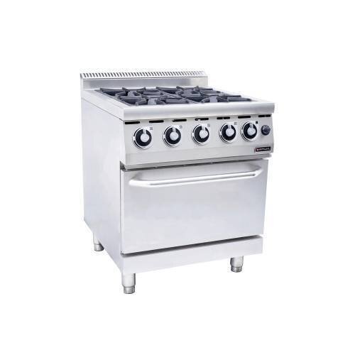 Gas Stove With Gas Oven Anvil - 4 Burner