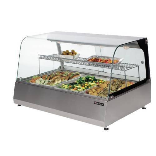 Heated Display Merchandiser Salvadore - 3 Division