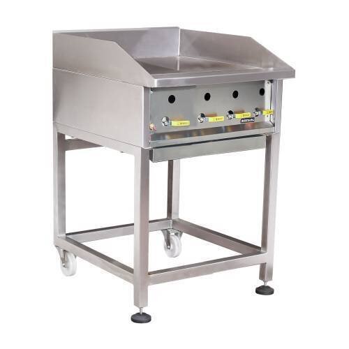Heavy Duty Solid Top Griller - Gas - 600