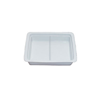 Insert Porcelain Gn2/3 2 Div 329 X 355 X 63mm 3lt