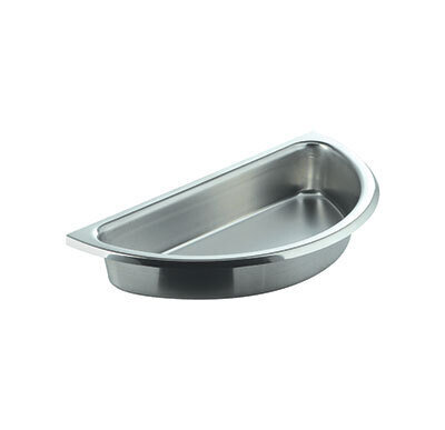 Insert Round S/Steel - 1/2 Large 385 X 68mm 2.7lt