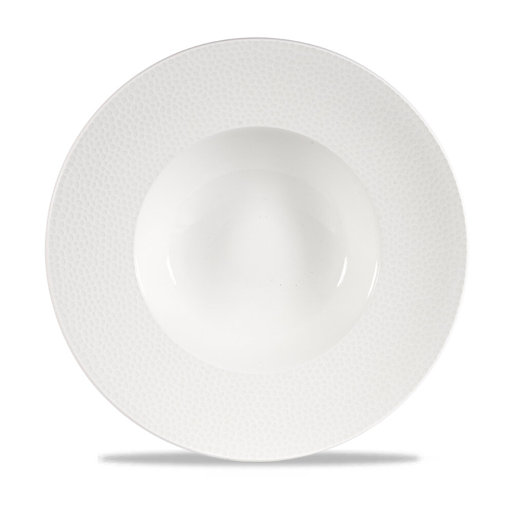 Isla - White - Wide Rim Bowl 24cm (12)