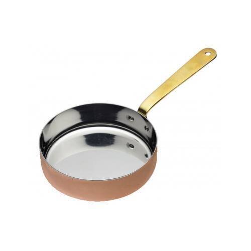 Mini Copper Frying Pan - 120 X 35 mm