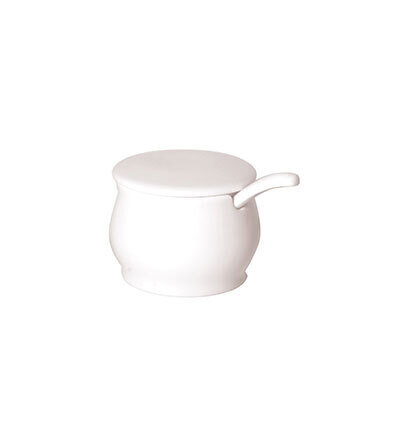 Mustard Pot W/Slotted Lid - 8Cl (24)