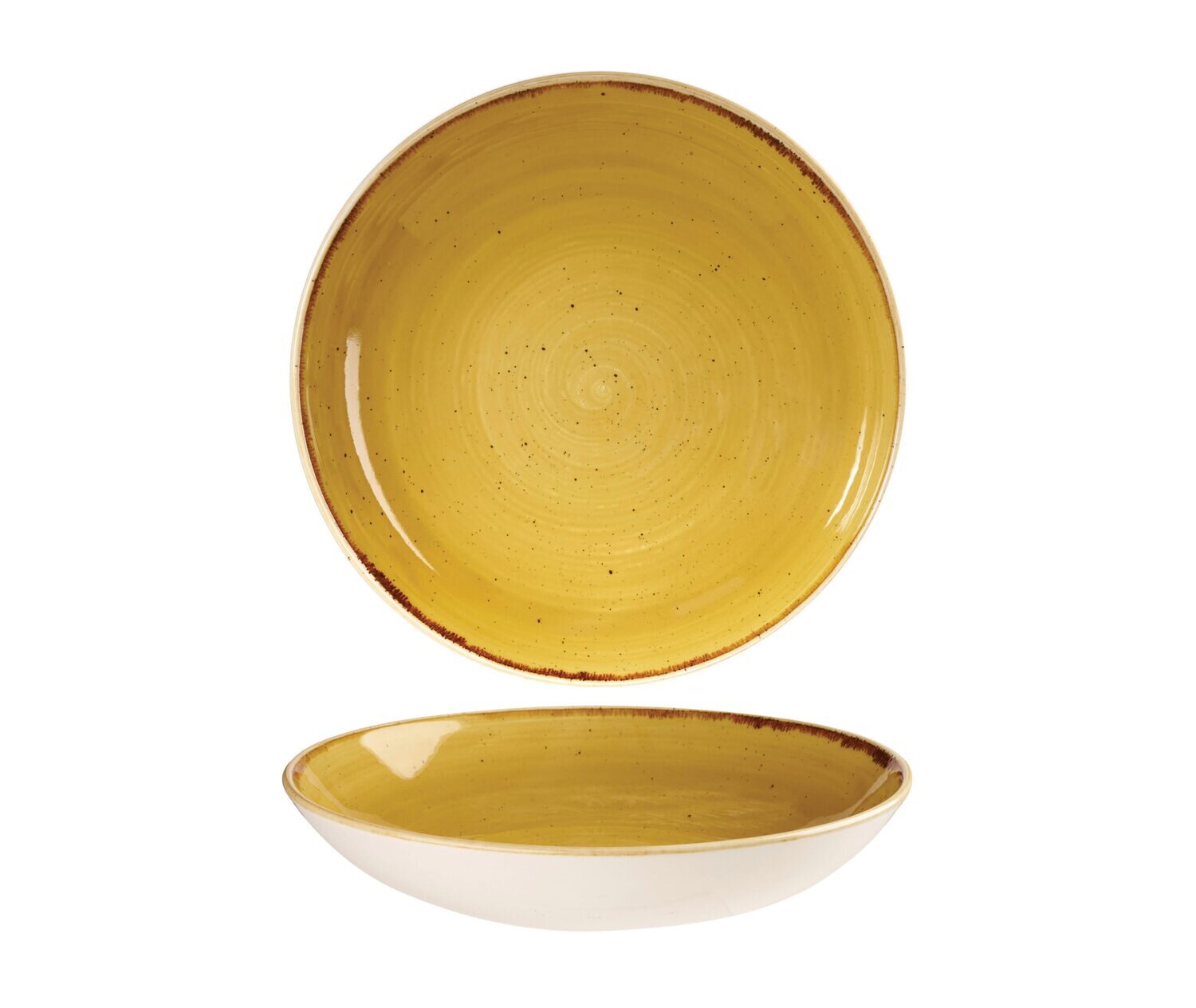 Mustard Seed Yellow - Coupe Bowl - 24.8cm (12)