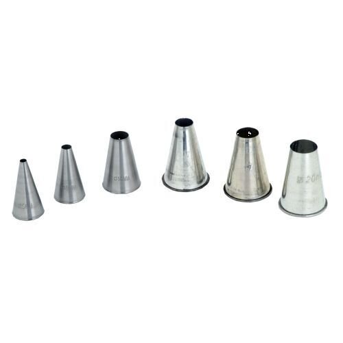 Nozzle Individual Plain-Metal 12mm