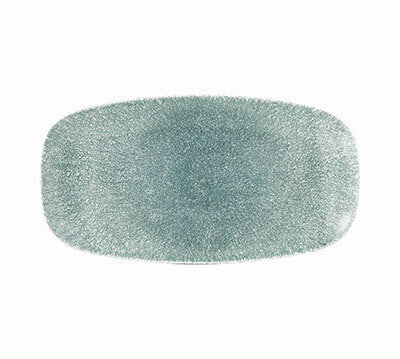 Raku Quartz Black - Chefs&#39; Oblong Plate - 29.8 X 15.3cm (12)