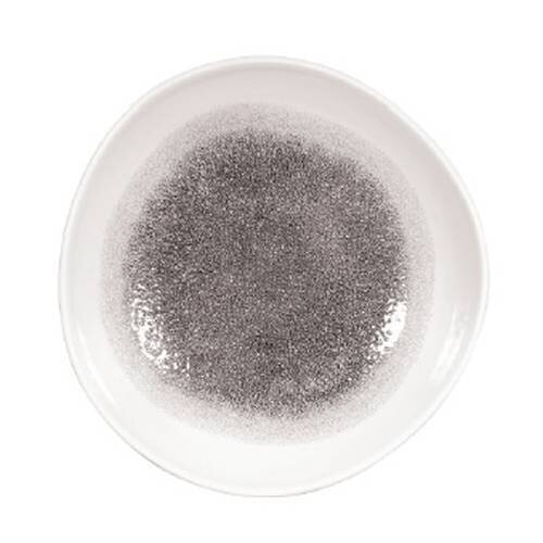 Raku Quartz Black - Organic Round Bowl - 25.3cm (12)