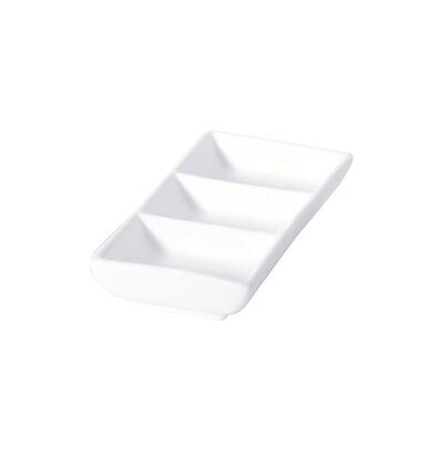 Rect. 3-Divided Dish - 17cm (6)