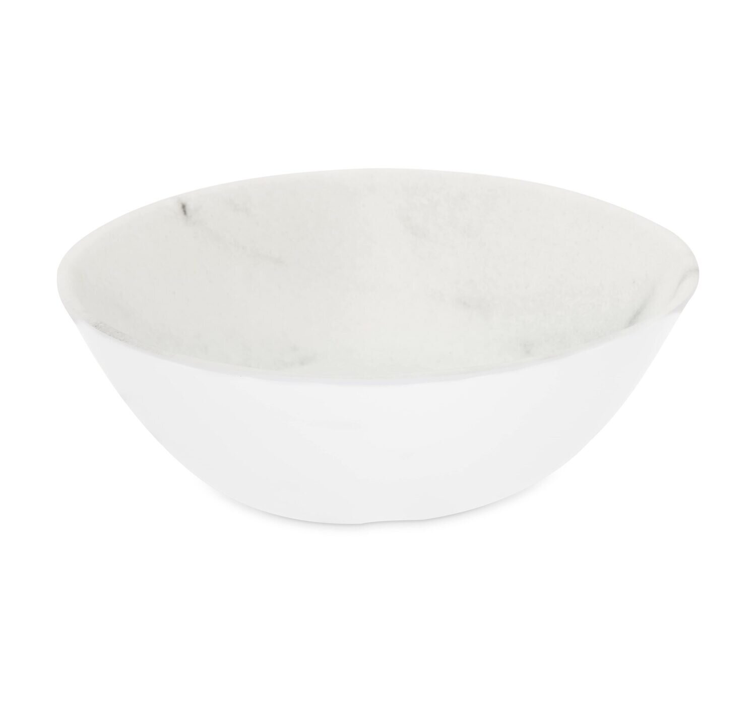 Ridge Melamine Bowl Marble