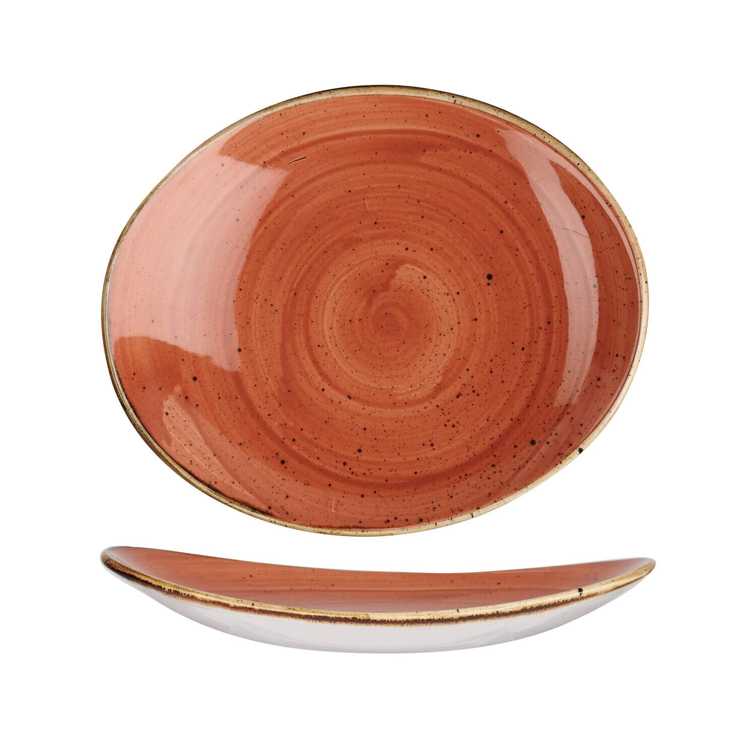 Spiced Orange - Oval Plate - 19.2cm (12)