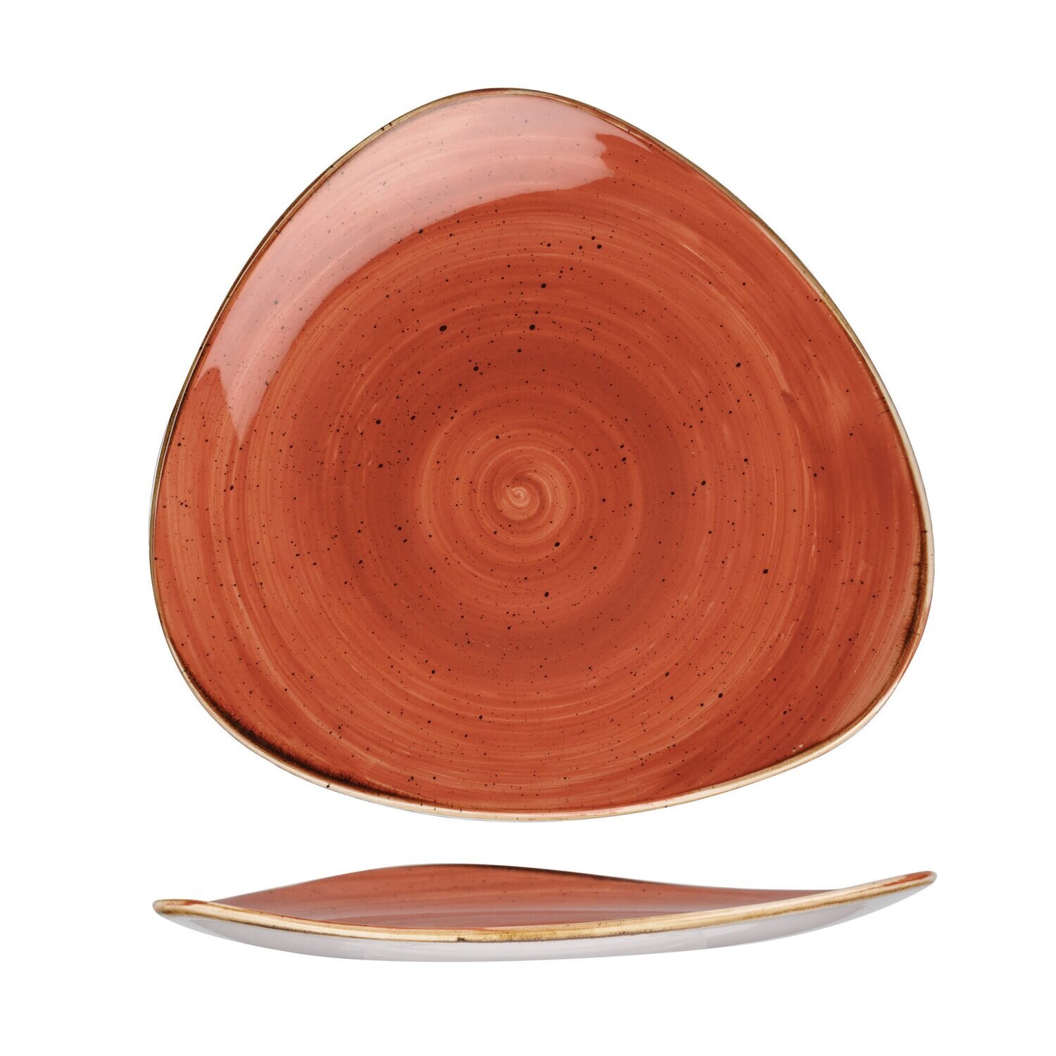 Spiced Orange - Triangle Plate - 19.2cm (12)