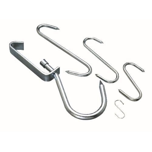 Stainless Steel Hooks 4"/100mm (Pack Of 12)