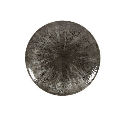 Stone Quartz Black - Evolve Coupe Plate - 26cm (12)