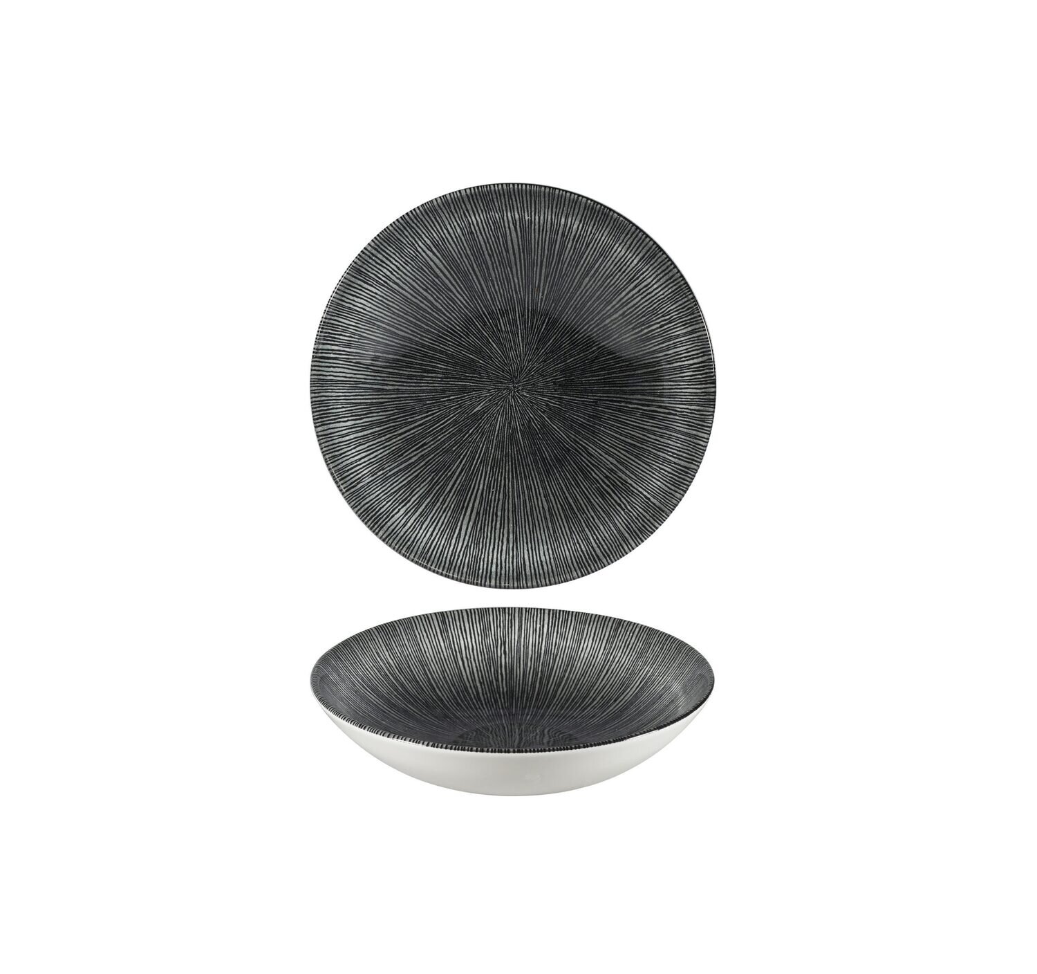 Studio Prints - Agano Black Coupe Bowl - 18.2cm (12)