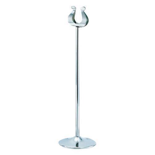 Table Number Stand S/Steel - 300mm