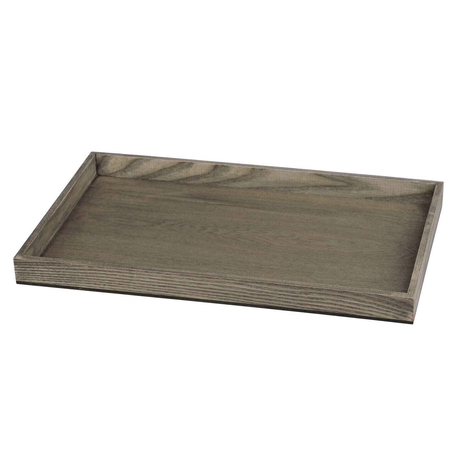 T-Collection Gray Ash Wood Tray