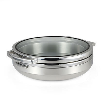 T-Collection Induction Chafing Dish (Round) S/Steel Band 6.5lt