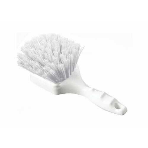 Utility Scrub Brush Polyester - 200mm - (White)