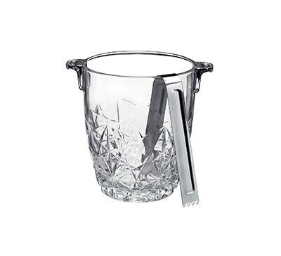 Dedalo - Ice Bucket With Tongs 90CL (12) H134mm W120mm