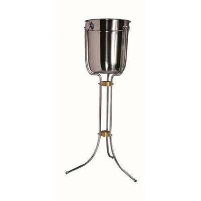 Ice Bucket Stand -Chrome Plated - Floor Standing 715 mm