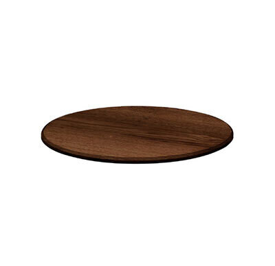 Domino Wooden Tray Round 350mm