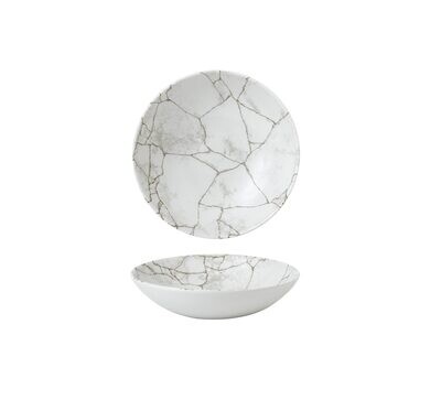 Kintsugi - Agate Grey - Coupe Bowl - 18.2cm (12)