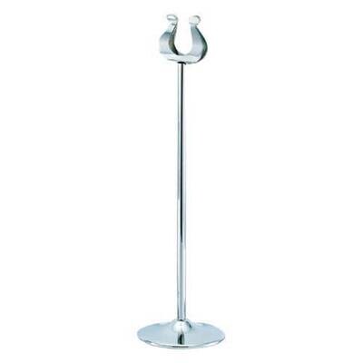 Table Number Stand S/Steel - 300mm