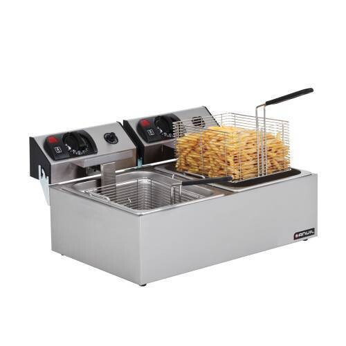 Fish Fryer Anvil Double Pan (Elec)