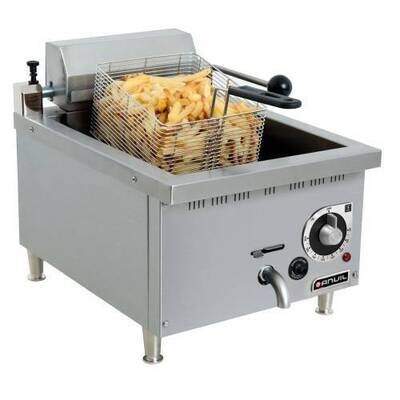 Fish Fryer Anvil - 1 X 10lt - High Speed - 5.6Kw - Elec