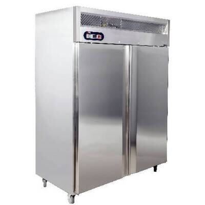 Commercial Kitchen Refrigerator - Double Door - S/Steel - 1200lt