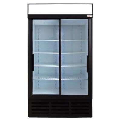 Upright Beverage Cooler ( Salvadore) - 1140mm wide Double Sliding Doors