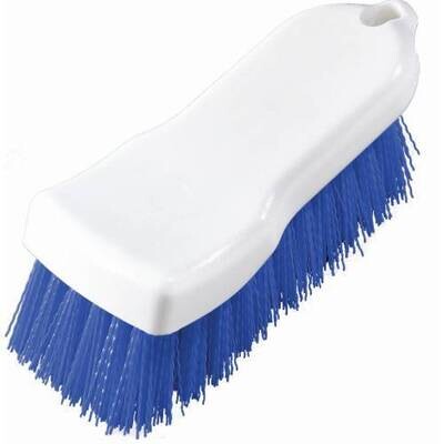 Hand Scrub Brush Polyester - 150mm (Blue)