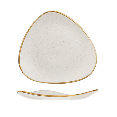 Barley White - Triangle Plate - 31.1cm (6)