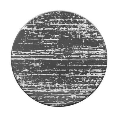 Drizzle - Grey - Round Plate - 21cm (12)