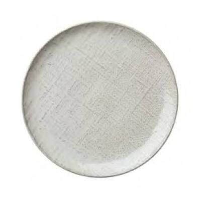 Knit - Reactive White - Coupe Starter / Dessert Plate 21cm (24)