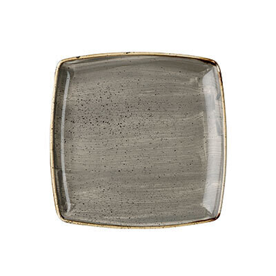 Peppercorn Grey - Deep Square Plate 26.8cm (6)