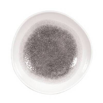 Raku Quartz Black - Organic Round Bowl - 25.3cm (12)