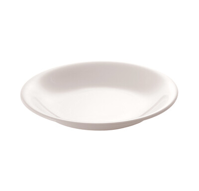 Olive-White-Deep Round Coupe Plate 26.8Cm (12)