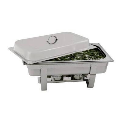 Chafing Dish Stainless Steel-Polished (Rectangular) 7.5lt