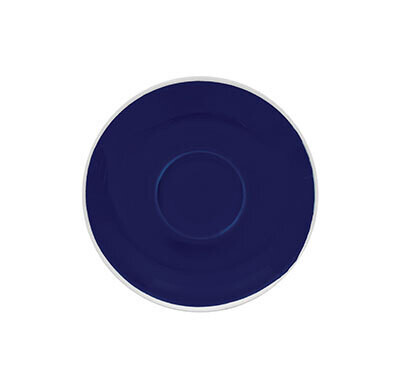 Cappuccino Saucer Blue - 14.2cm (36)