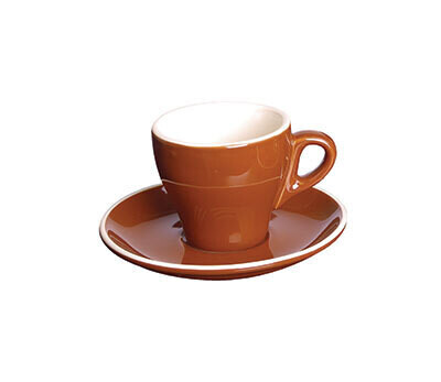 Cappuccino Saucer Black - 16cm (36)