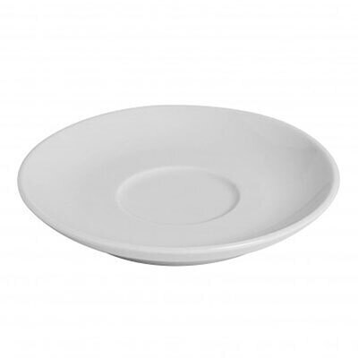 Cappuccino Saucer White - 14cm (36)