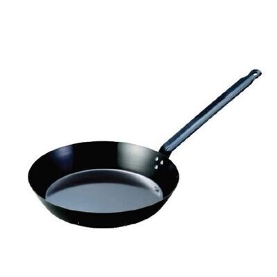 Pan (Black) Steel Frying - 320mm
