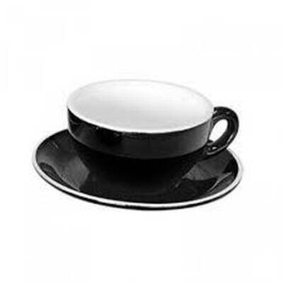 Open Cappuccino Cup Black - 21Cl (36)