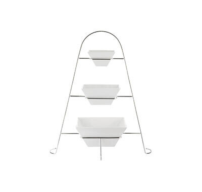 3-Tier Square Bowl Stand 140 X 120mm (1)