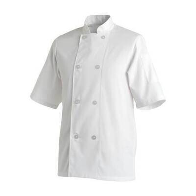 Chefs Uniform Jacket Basic Short - Small